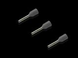 Rittal AS 4050.743 Wire end ferrules for wire processing, 075 mm², AWG 18, grey, loose, 8 mm (wide shaft)
