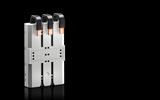 Rittal SV 9635.100 SV CB component adaptor160 A, 690 V (AC), 600 V (DC), 3-pole WH: 90 x 160 mm, mounting distance 25 mm