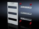 Rittal SV 9666.260 SV DIN rail mounted device module (ISV), 1 WU (250 mm), 3 U (450 mm), 3 x 12 divider units