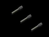 Rittal AS 4051.641 Wire end ferrules for wire processing, 075 mm², AWG 18, grey, 10 mm, loose (10 packs of 100), 1000 pcs