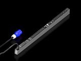 Rittal DK 7979.313 DK PDU switched, compact basic power distribution incl energy measurement per phase, individually switchable output slots, with network interface and display, WLD: 44x1095x70mm, IEC 60 320: 12x C13 + 4x C19