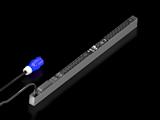 Rittal DK 7979.312 DK PDU switched, compact basic power distribution incl energy measurement per phase, individually switchable output slots, with network interface and display, WLD: 44x1095x70mm, IEC 60 320: 16x C13 + 2x C19