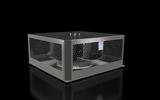 Rittal SK 3166.115 SK Roof-mounted fan 100-130 V, 50-60 Hz, speed-controlled, 800 m³/h, for VX IT, for office environments (very quiet), WxHxD: 470x200x470 mm, RAL 9005