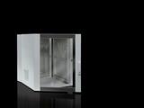 Rittal DK 7715.535 DK Wall-mounted enclosure, 3-part, WxHxD: 600x746x673 mm, 15 U, pre-assembled, IP 54 with solid gland plate top and bottom