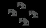 Rittal AS 5051.587 Wear plate, workpiece support up to machine number 620-039
