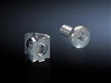 Rittal DK 7000.990 DK Spring nuts with screws, L:10 mm, M6, T-slot mounting angles