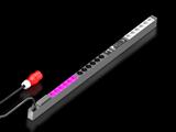 Rittal DK 7979.233 DK PDU metered, compact basic power distribution incl energy measurement per phase, with network interface and display, WLD: 44x1295x70 mm, CEE 7/3: 18 x earthing-pin