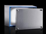 Rittal HD 1674.600 HD Terminal box, WHD: 300x200x120 mm, Stainless steel 14301, with cover and silicone seal