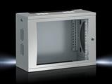 Rittal DK 7507.010 DK FlatBox, WHD: 600x492x400 mm, 9 U, with 4826 mm (19