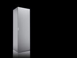 Rittal SE 5851.600 VX SE Free-standing enclosure system, WHD: 600x1800x500 mm, Stainless Steel, 14301, with mounting plate, single door at the front