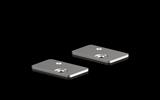 Rittal VX 8660.711 VX base/plinth adaptor, for levelling feet, stainless steel