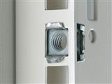 Rittal EL 2094.200 EL Captive nuts, M6, With contact, For metal thickness: 0,8-2 mm