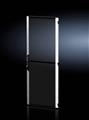 Rittal DK 5301.446 Aluminium / sheet steel door, ventilated for VX IT, to replace existing doors The vented surface area is approx 85% perforated For enclosure width 800 mm, for enclosure height 2,000 mm