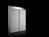 Rittal HD 1319.600 VX compact enclosure, WHD 1010x1250(D1)x1480(D2)x400 mm, stainless steel 14301, with mounting plate, with hinged door and silicone seal