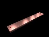 Rittal SV 9686.586 SV PE/PEN busbar E-Cu, WH: 80x10 mm, L: 500 mm