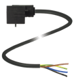 Pepperl+Fuchs VMA-3+P-10M-PUR Valve connector, Form A, 3+PE, PUR cable