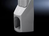 Rittal TS 8611.280 TS Comfort handle, for TS, TS IT, SE, PC, IW, prepared for ASSA lock system, RAL 7035