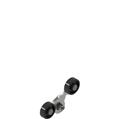 Pizzato VF L41 Lyra lever, single track