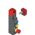 Pizzato NG 2D1D313V-F31 NG series safety switch with lock and integrated control devices, with actuator