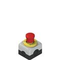 Pizzato ES AC31431 Complete unit with enclosure, emergency pushbutton, luminous disc and contacts