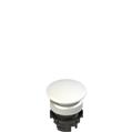 Pizzato E2 1PU2F2490 Spring-return white mushroom pushbutton