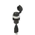 Pizzato E2 1RJ459AN2.5 RJ45 socket EROUND series