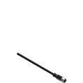 Pizzato VF CA4PD3K M8 female wired connector: straight, 4 poles, 3 m cable