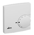 Alre RTBSB-001.086 Room thermostat, surface-mounted, 5…30…°C, 230V AC, NC contact