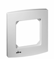 Alre JZ-090.910 alre frame “Berlin” for all flush-mounted devices with cover 50×50, pearl white (RAL1013), gloss