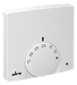 Alre RTBSB-201.034 Room thermostat, surface-mounted super flat, 5…30…°C, 230V AC, 2(1)A, NC contact, heating display