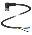 Pepperl+Fuchs V11-W-BK6,7M-PUR-O1-Y290688 Single-ended female cordset, M12, 3-pin, PUR cable, outdoor