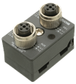 Pepperl+Fuchs VAZ-2T2-FK-G10-V1 Splitter box G10, AS-Interface and auxiliary voltage to 2 x M12