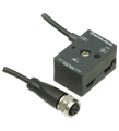 Pepperl+Fuchs VAZ-T1-FK-G10-0,5M-PUR-V1-GV4A G10 junction block, AS-Interface to 1x M12 round plug connector with stainless steel cap nut