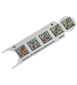 Pepperl+Fuchs PXV000002M-AAMG30x100-000135 DataMatrix metal code bars for positioning safePXV and safePGV read heads