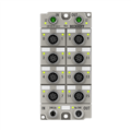 Beckhoff ER1819-0022 EtherCAT Box, 16-channel digital input, 24 V DC, 10 µs, M12, zinc die-cast