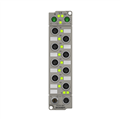 Beckhoff ER2338-0001 EtherCAT Box, 8-channel digital combi, 24 V DC, 10 µs, 05 A, M8, zinc die-cast
