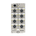 Beckhoff ERI2339-0022 IO-Link box, 16-channel digital combi, 24 V DC, 3 ms, 05 A, M12, zinc die-cast