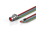 Beckhoff ZK7714-BY00-0xxx B23, ECP cable, PUR, 5 G 40 mm² + (1 x 4 x AWG22), drag chain suitable, key 2 (400 V AC)