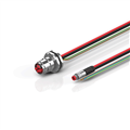 Beckhoff ZK7906-BO00-0xxx B17, ECP cable, PUR, 3 G 15 mm² + (1 x 4 x AWG22), drag chain suitable, key 3 (user-defined voltage)