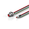 Beckhoff ZK7908-AU00-0xxx B17, ECP cable, PUR, 5 G 15 mm² + (1 x 4 x AWG22), drag chain suitable, key 3 (user-defined voltage)
