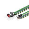 Beckhoff ZK7A14-AS00-Axxx B23, ENP cable, PUR, 5 G 40 mm² + (1 x 4 x AWG22), drag chain suitable, key 3 (user-defined voltage)