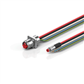 Beckhoff ZK7608-AS00-0xxx B17, ECP cable, PUR, 5 G 15 mm² + (1 x 4 x AWG22), drag chain suitable, key 2 (400 V AC)