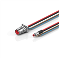 Beckhoff ZK7224-BR00-0xxx B17, ECP cable, PUR, 4 x 15 mm² + (1 x 4 x AWG22), drag chain suitable, key 1 (2 x 24 V DC)