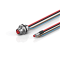 Beckhoff ZK7224-AO00-0xxx B17, ECP cable, PUR, 4 x 15 mm² + (1 x 4 x AWG22), drag chain suitable, key 1 (2 x 24 V DC)