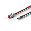 Beckhoff ZK7210-BL00-0xxx B17, ECP cable, PUR, 3 G 25 mm² + (1 x 4 x AWG22), drag chain suitable, key 1 (24 V DC)