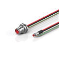 Beckhoff ZK7206-BP00-0xxx B17, ECP cable, PUR, 3 G 15 mm² + (1 x 4 x AWG22), drag chain suitable, key 1 (24 V DC)