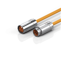 Beckhoff ZK4501-8025-xxxx Motor extension cable 4 mm² with M40 speedtec® plug, drag-chain suitable