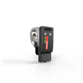 Beckhoff AT8300-1100-0100 NCT electronics, with housing, mounted on AT9014-1070-0550 mover, basic electronics