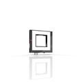 Beckhoff VIR2000-2525 Ring illumination, OGB-IR850, wide beam, light emitting surface 250 x 250 mm