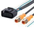 IFM Cable/Plug&Play/M12/0.6m Y connection cable